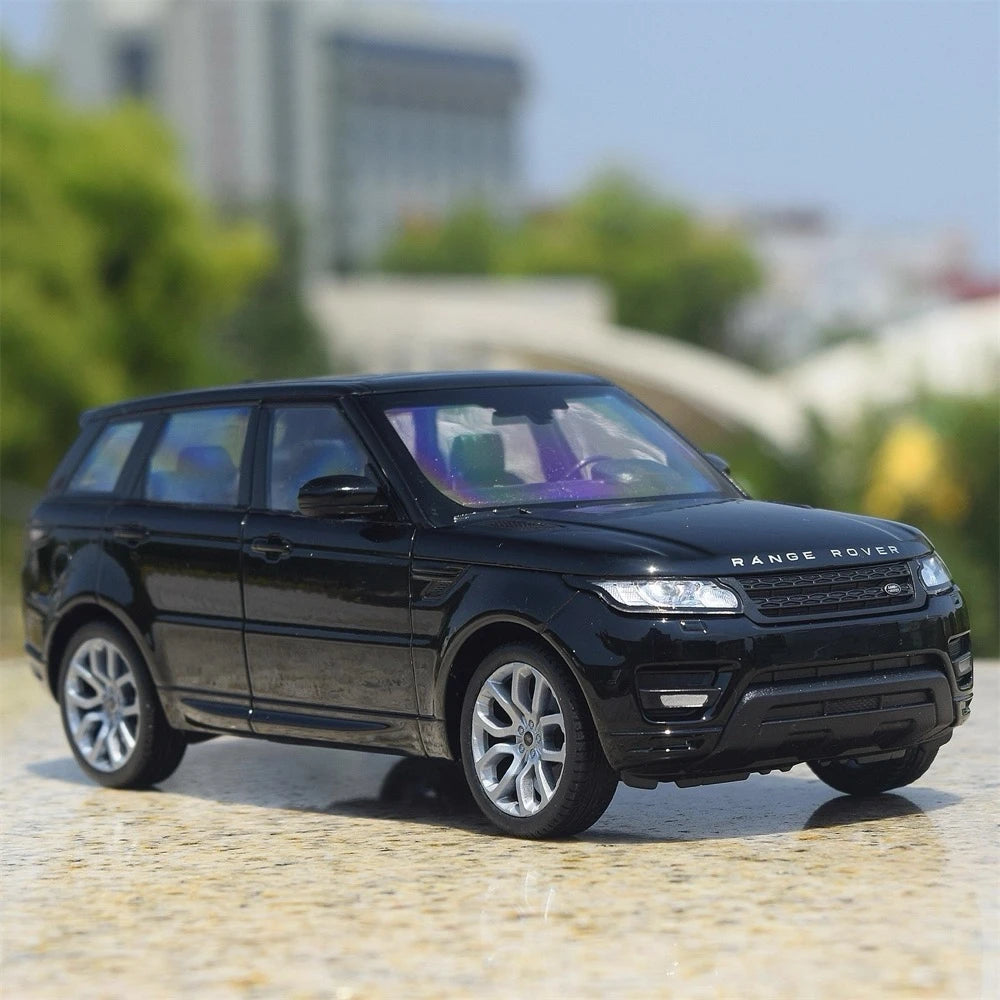 [Welly] 1:24 Land Rover 2013 Range Rover Sport Black Model Car Die-Cast