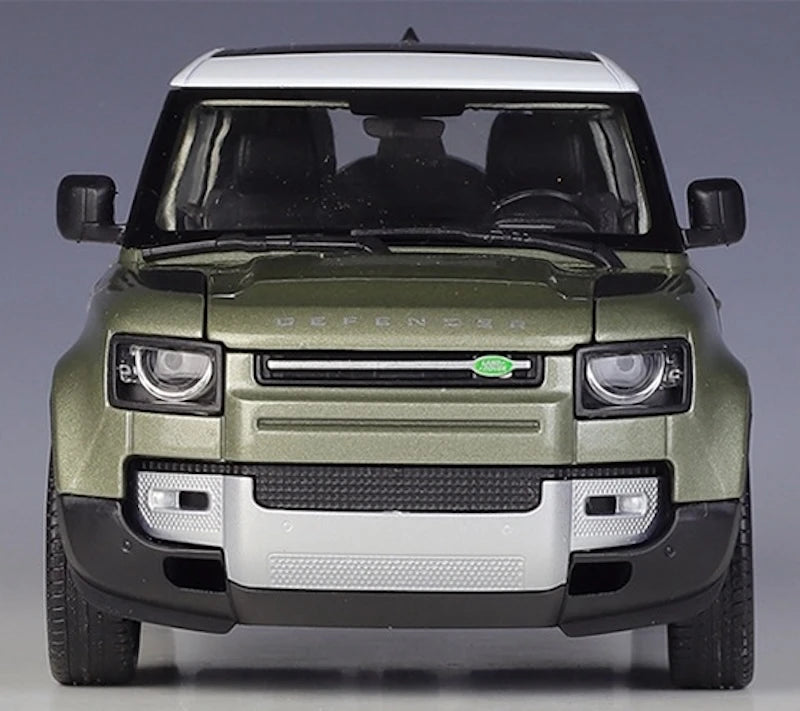 [Welly] 1:24 Land Rover 2020 Defender 110 Green Model Car Die-Cast