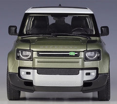 [Welly] 1:24 Land Rover 2020 Defender 110 Green Model Car Die-Cast