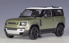 [Welly] 1:24 Land Rover 2020 Defender 110 Green Model Car Die-Cast