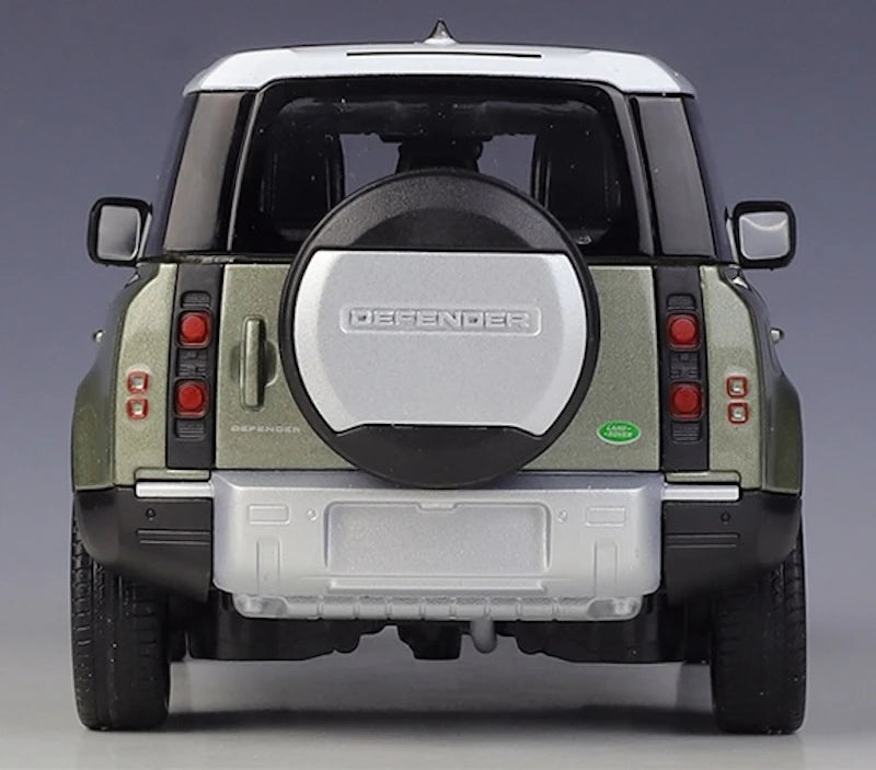 [Welly] 1:24 Land Rover 2020 Defender 110 Green Model Car Die-Cast