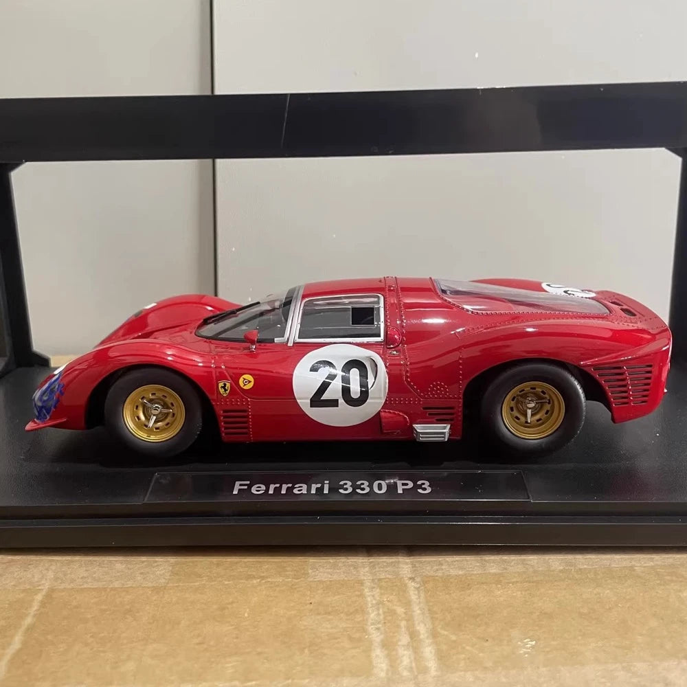 [WERK83] 1:18 Ferrari 1966 330 P3 Spider 24h Le Mans モデルカー Die-Cast