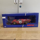 [WERK83] 1:18 Ferrari 1966 330 P3 Spider 24h Le Mans モデルカー Die-Cast