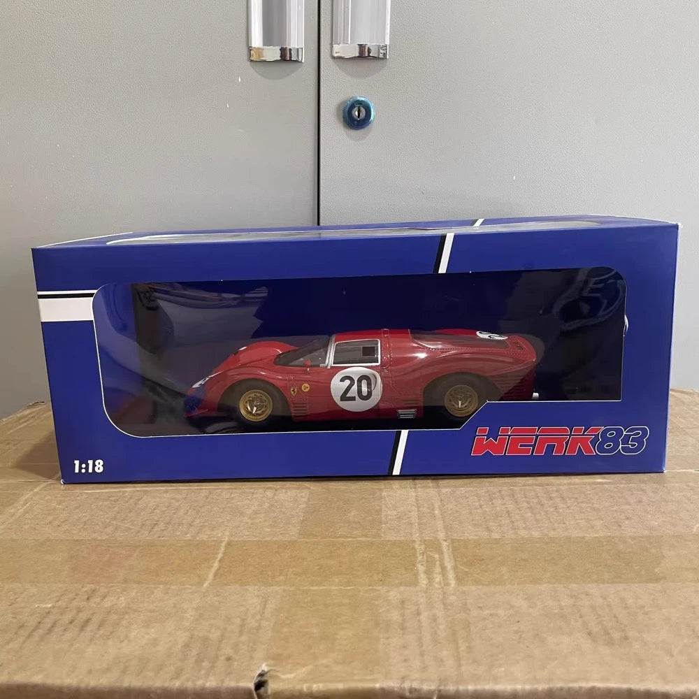 [WERK83] 1:18 Ferrari 1966 330 P3 Spider 24h Le Mans Model Car Die-Cast