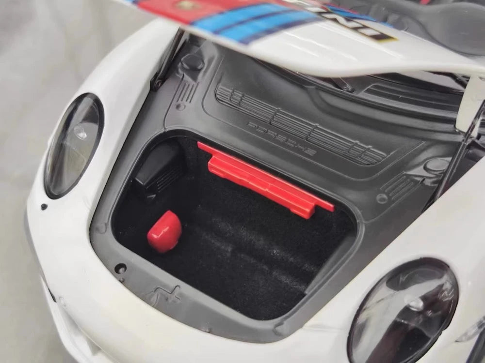 [WSW] 1:18 Porsche 2015 911 Carrera GTS Cabriolet Martini Racing Model Car Die-Cast