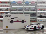[WSW] 1:18 Porsche 2015 911 Carrera GTS Cabriolet Martini Racing Model Car Die-Cast