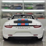 [WSW] 1:18 Porsche 2015 911 Carrera GTS Cabriolet Martini Racing Model Car Die-Cast