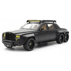 [XEROX] 1:18 Rolls-Royce 2017 Phantom VIII 6x6 Will Bring Luxury Matte Black Model Car Resin