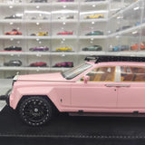 [XEROX] 1:18 Rolls-Royce 2017 Phantom VIII 6x6 Will Bring Luxury Pink Model Car Resin