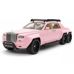 [XEROX] 1:18 Rolls-Royce 2017 Phantom VIII 6x6 Will Bring Luxury Pink Model Car Resin