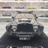 [XEROX] 1:18 Rolls-Royce 2017 Phantom VIII 6x6 Will Bring lusso Glossy nero modellino di auto resina