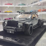 [XEROX] 1:18 Rolls-Royce 2017 Phantom VIII 6x6 Will Bring lusso Glossy nero modellino di auto resina