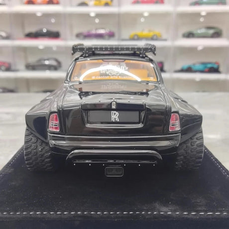 [XEROX] 1:18 Rolls-Royce 2017 Phantom VIII 6x6 Will Bring Luxury Glossy Black Model Car Resin
